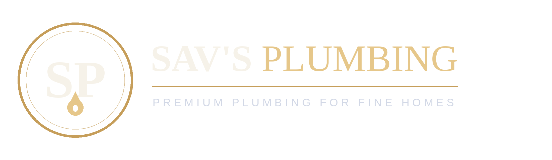 Sav's Plumbing logo